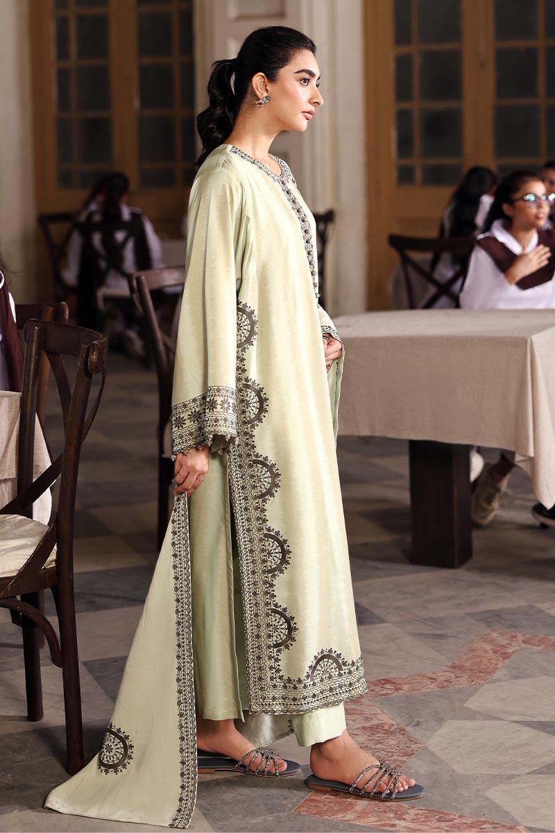 Cross Stitch | Khaddar Linen 25 | BASIL HUES, image 4
