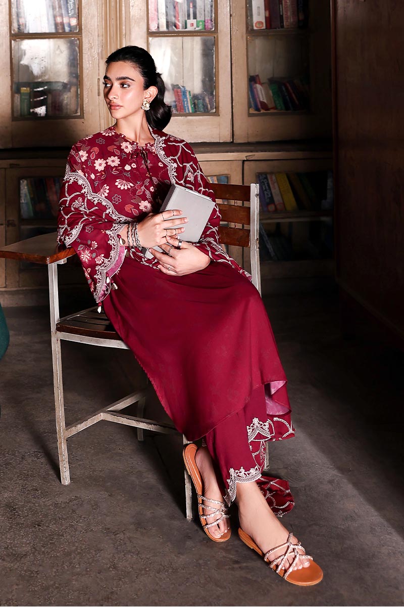 Cross Stitch | Khaddar Linen 25 | BERRY LUXE, image 5