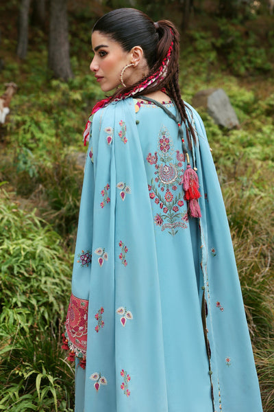 Zaha | Lawn 25 | RHEA (ZL25-14 A) -  Zaha Ladies Clothes - Original Designer Dress - House of Maryam