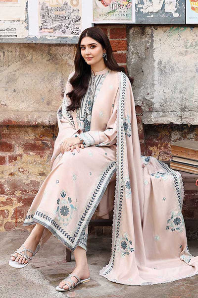 Cross Stitch | Khaddar Linen 25 | SUBTLE MAZE