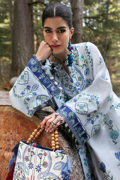 Zaha | Lawn 25 | KASHUR (ZL25-11 A) -  Zaha Ladies Clothes - Original Designer Dress - House of Maryam
