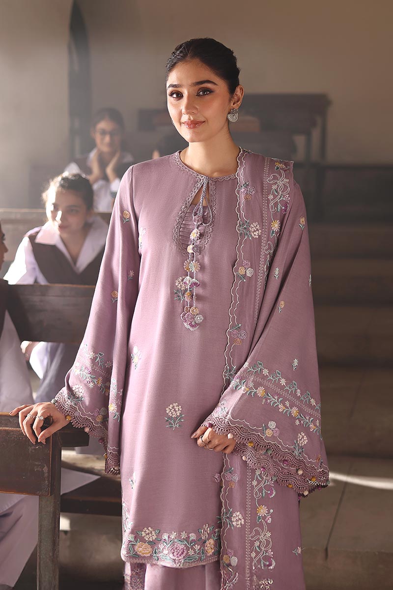 Cross Stitch | Khaddar Linen 25 | MAUVE MIST, image 4
