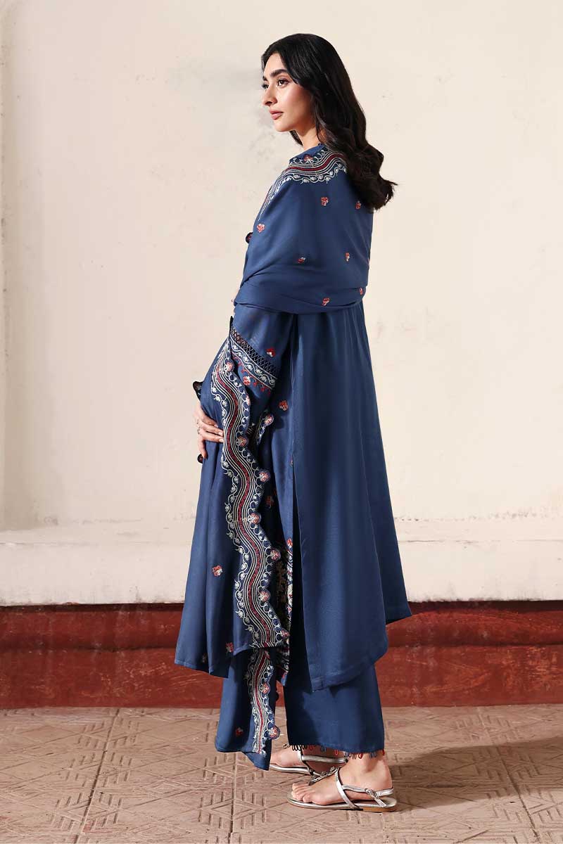 Cross Stitch | Khaddar Linen 25 | MOONLIT GARDEN