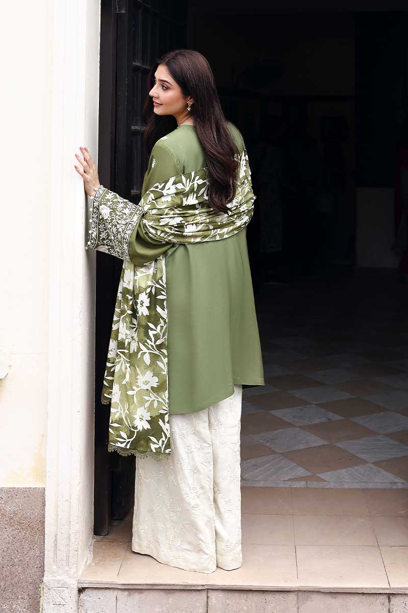 Cross Stitch | Khaddar Linen 25 | MOSS REVERIE-2