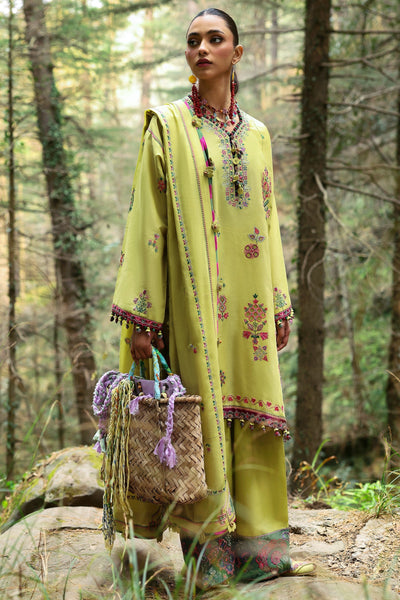 Zaha | Lawn 25 | RHEA (ZL25-14 B) -  Zaha Ladies Clothes - Original Designer Dress - House of Maryam