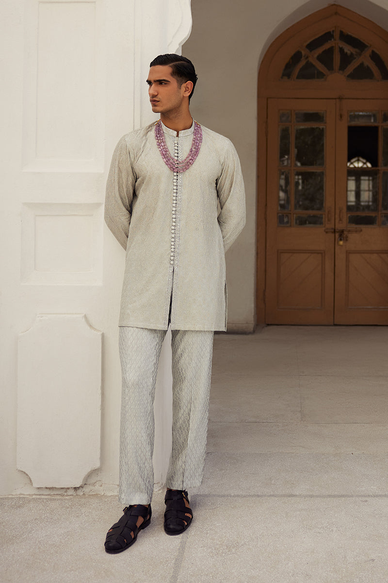 Republic By Omar Farooq | Luxury Rtw | "Asfand" Kurta Pajama -  Republic by Omar Farooq Luxury RTW - Original Designer Dress - House of Maryam