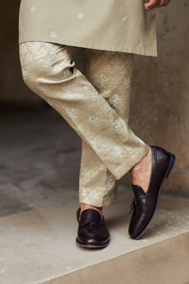 Republic By Omar Farooq | Luxury Rtw | "Aurang" Kurta Pajama -  Republic by Omar Farooq Luxury RTW - Original Designer Dress - House of Maryam