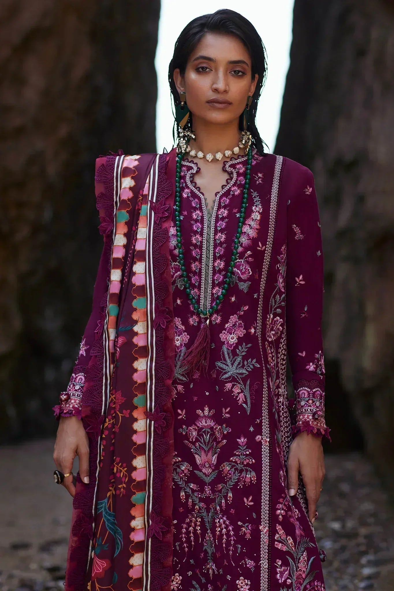 Elan | Winter 23 | ELNAZ (EW23-05) -  Elan Luxury -  House of Maryam