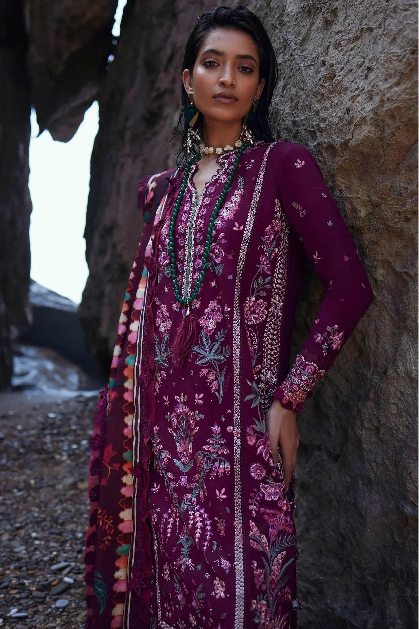 Elan | Winter 23 | ELNAZ (EW23-05) -  Elan Luxury -  House of Maryam