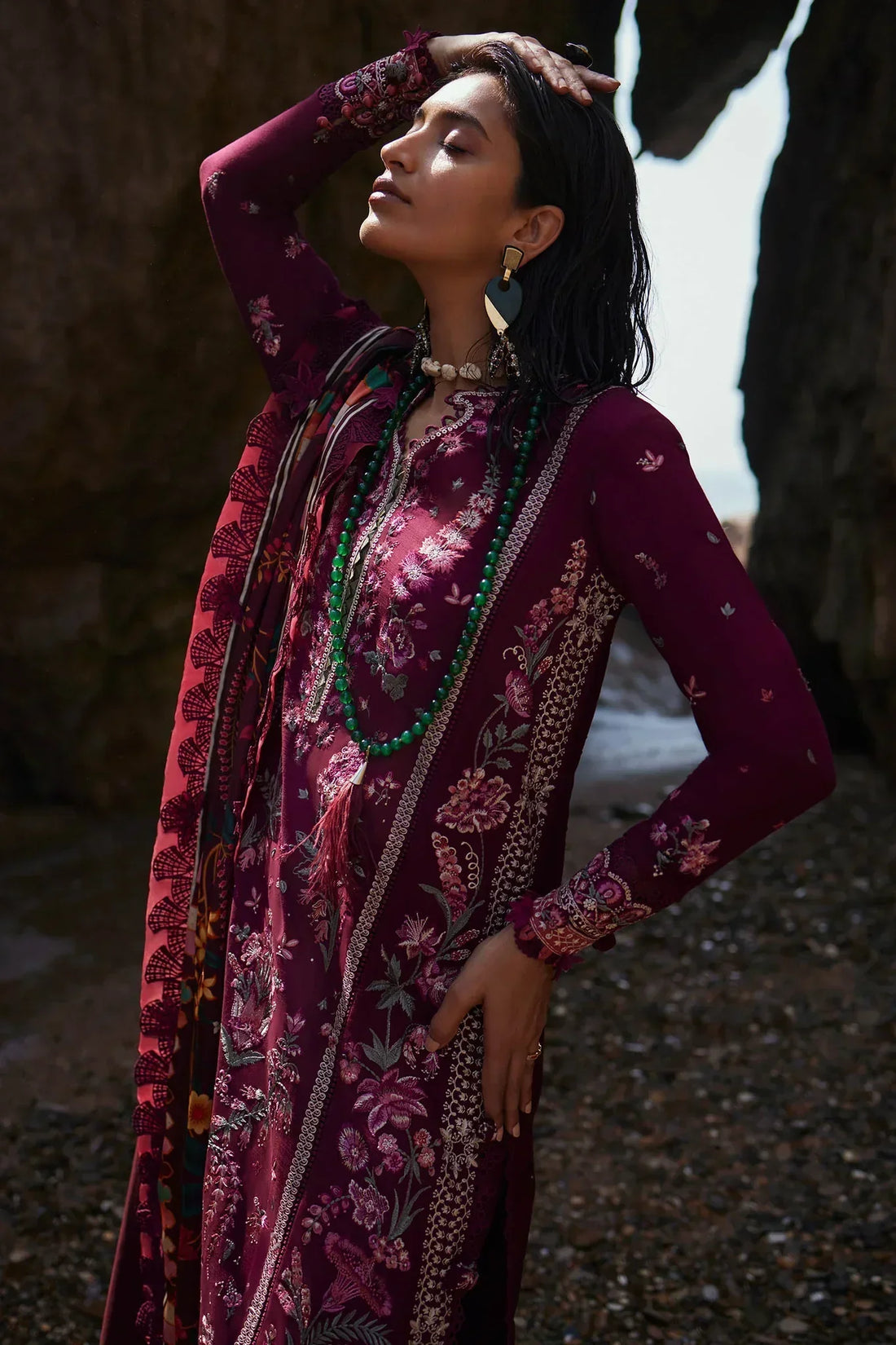 Elan | Winter 23 | ELNAZ (EW23-05) -  Elan Luxury -  House of Maryam