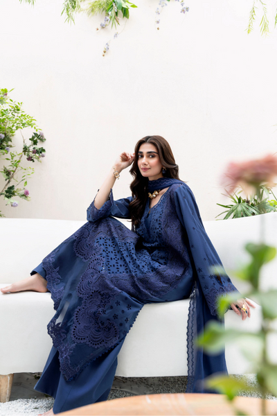 Manara | Mgrolia Garden 25 | INDIGO -  Manara Ladies Clothes - Original Designer Dress - House of Maryam