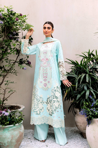 Manara | Mgrolia Garden 25 | AZURE -  Manara Ladies Clothes - Original Designer Dress - House of Maryam