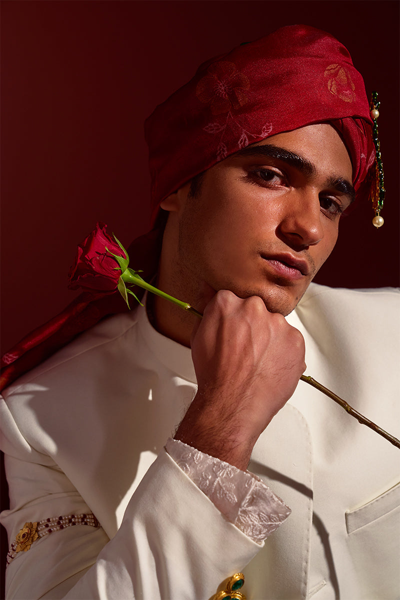 Republic By Omar Farooq | Sherwani | "Mustafa" Sherwani -  Republic by Omar Farooq Sherwani - Original Designer Dress - House of Maryam