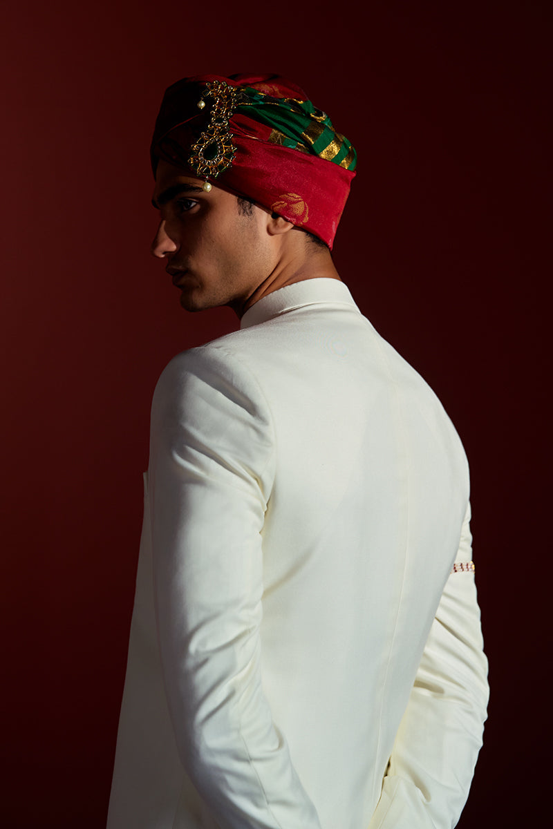 Republic By Omar Farooq | Sherwani | "Mustafa" Sherwani -  Republic by Omar Farooq Sherwani - Original Designer Dress - House of Maryam