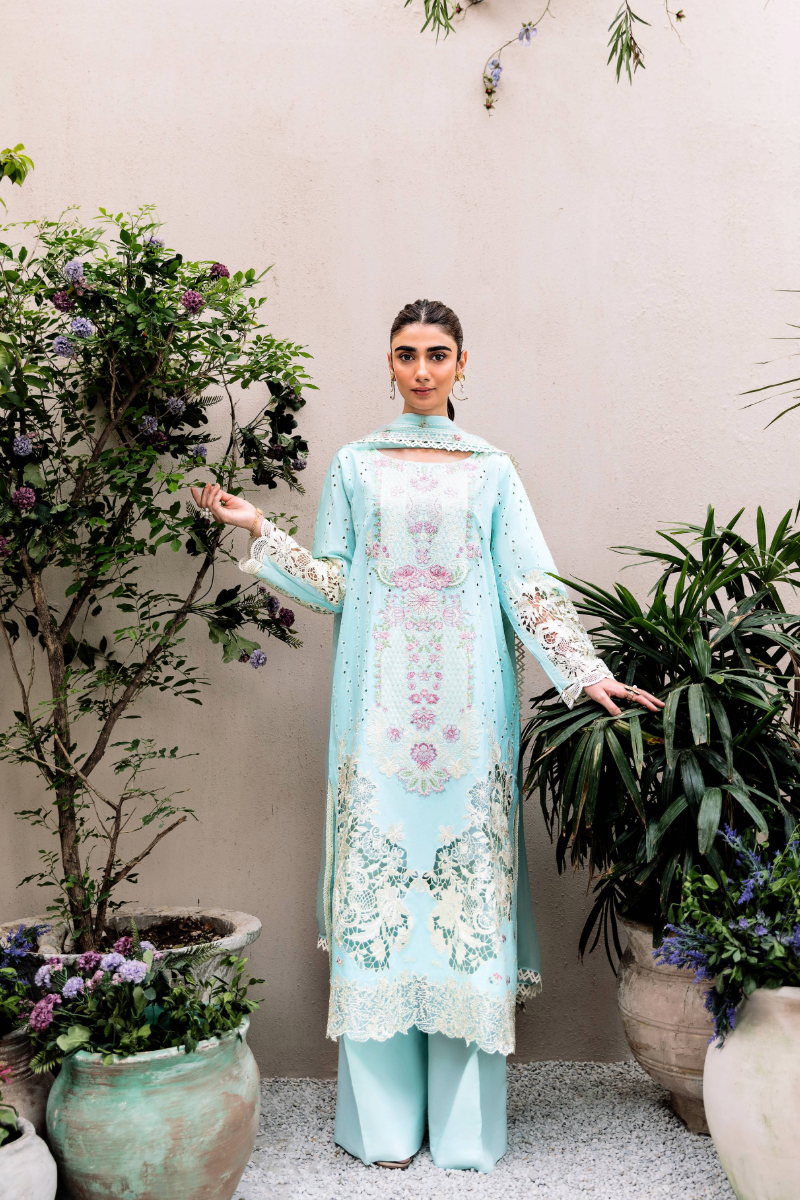 Manara | Mgrolia Garden 25 | AZURE -  Manara Ladies Clothes - Original Designer Dress - House of Maryam