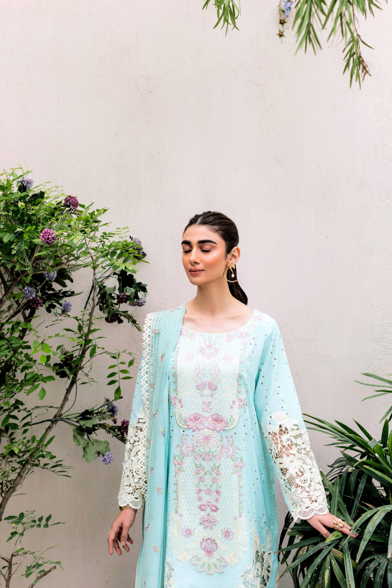 Manara | Mgrolia Garden 25 | AZURE -  Manara Ladies Clothes - Original Designer Dress - House of Maryam