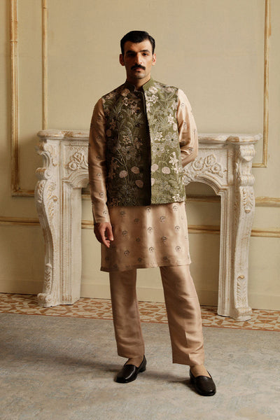 Republic By Omar Farooq | Luxury Rtw | "Mahdi" Waistcoat -  Republic by Omar Farooq Luxury RTW - Original Designer Dress - House of Maryam