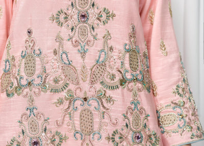 Hana | Eclectic Ready to Wear | Pink Vine -  Hana Ladies Clothes - Original Designer Dress - House of Maryam