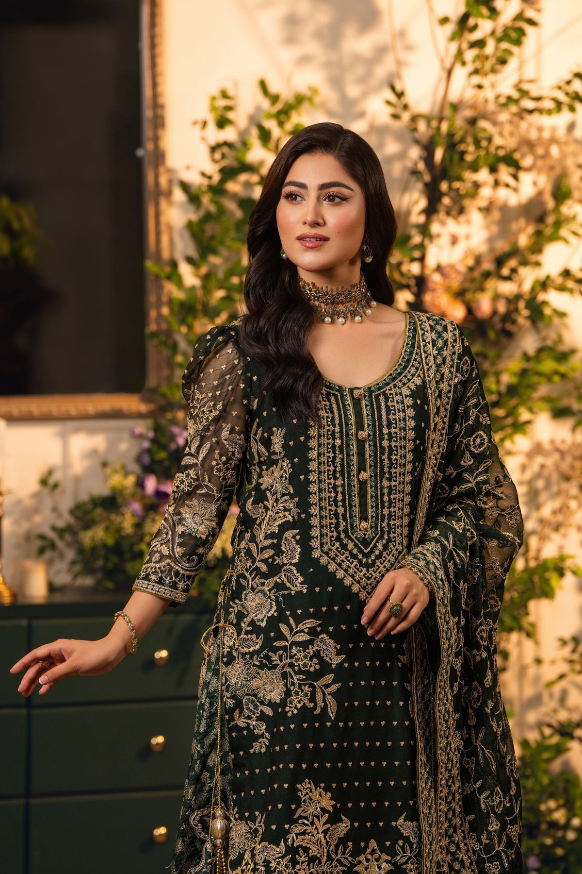 Hemstitch | Festive Edition 24 | Heer -  Hemstitch Ladies Clothes - Original Designer Dress - House of Maryam