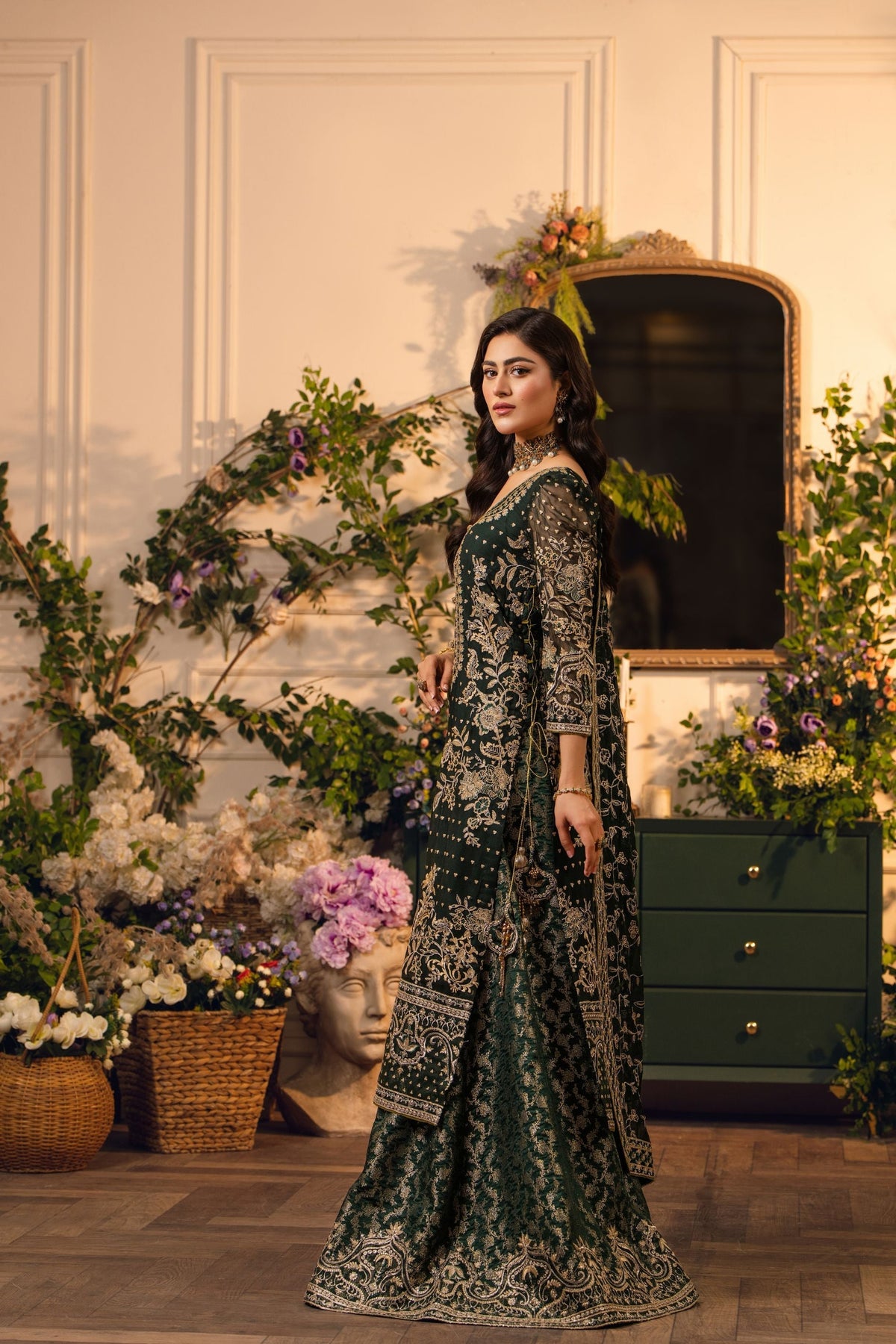 Hemstitch | Festive Edition 24 | Heer -  Hemstitch Ladies Clothes - Original Designer Dress - House of Maryam