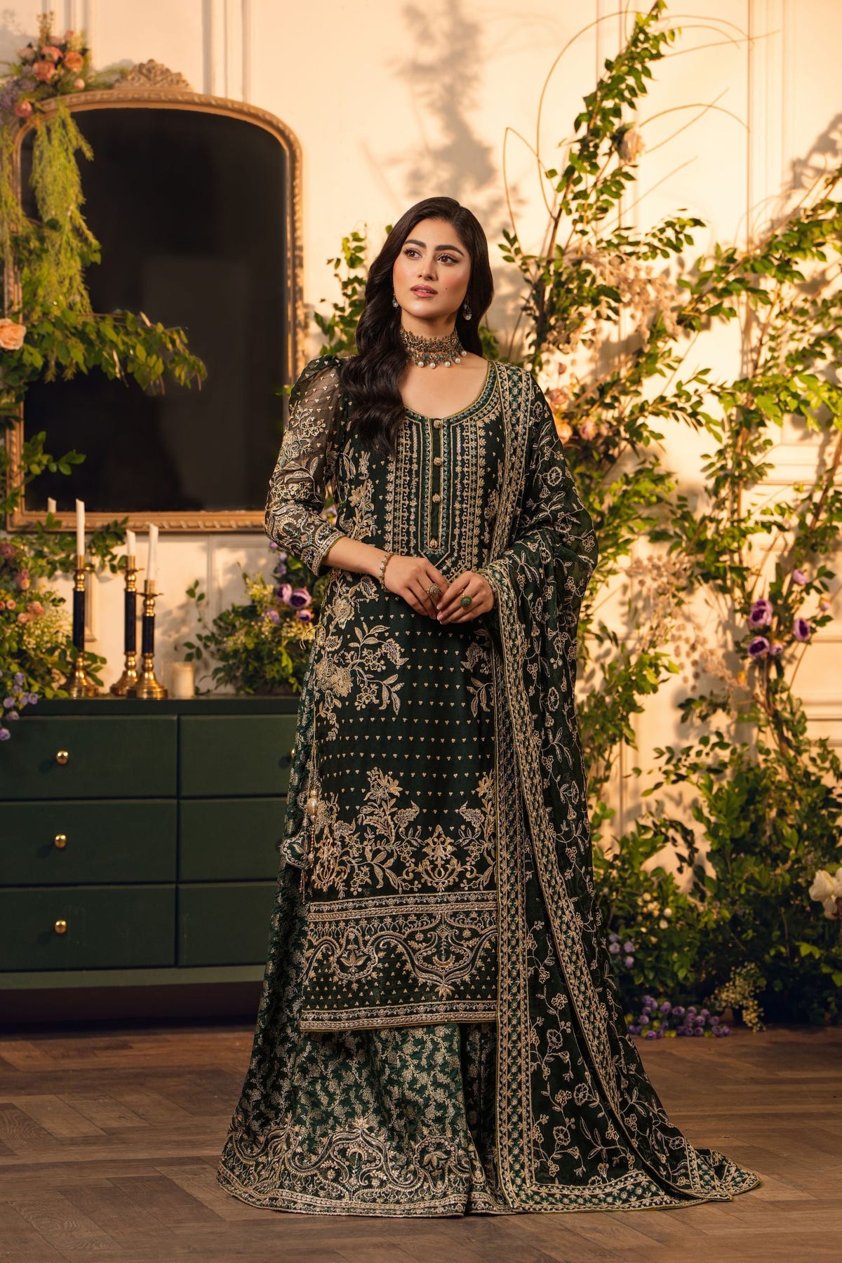 Hemstitch | Festive Edition 24 | Heer -  Hemstitch Ladies Clothes - Original Designer Dress - House of Maryam