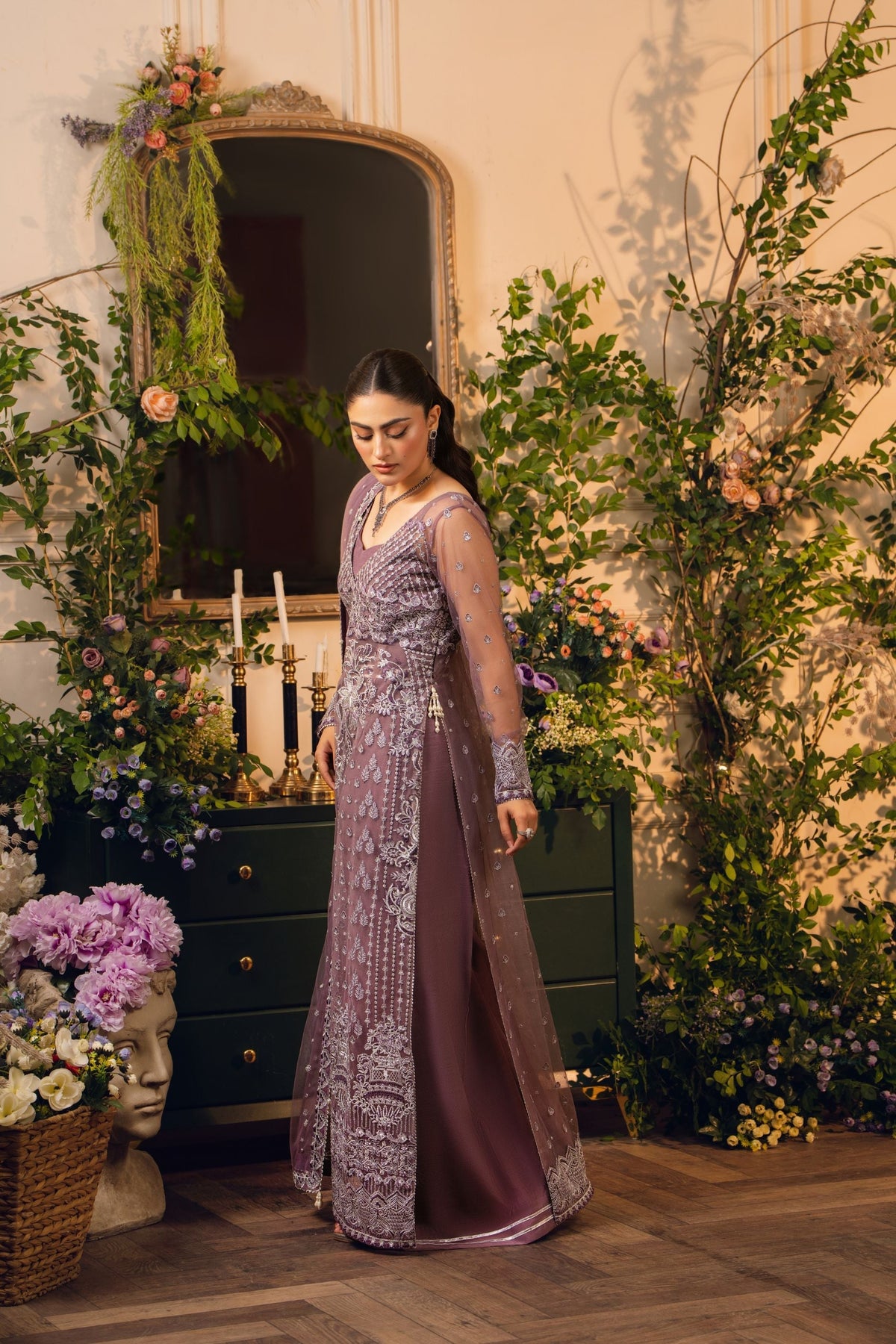 Hemstitch | Festive Edition 24 | Moonlight -  Hemstitch Ladies Clothes - Original Designer Dress - House of Maryam