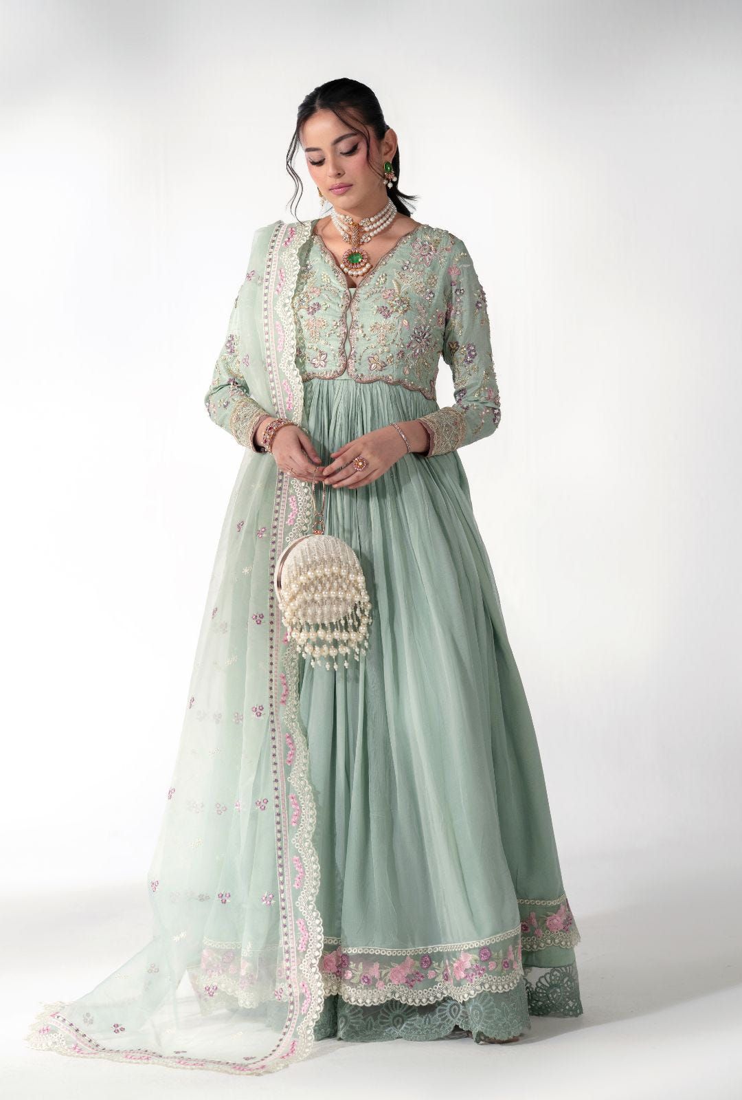 AJR Couture | Luxe Pret 25 |  Satin Serenity