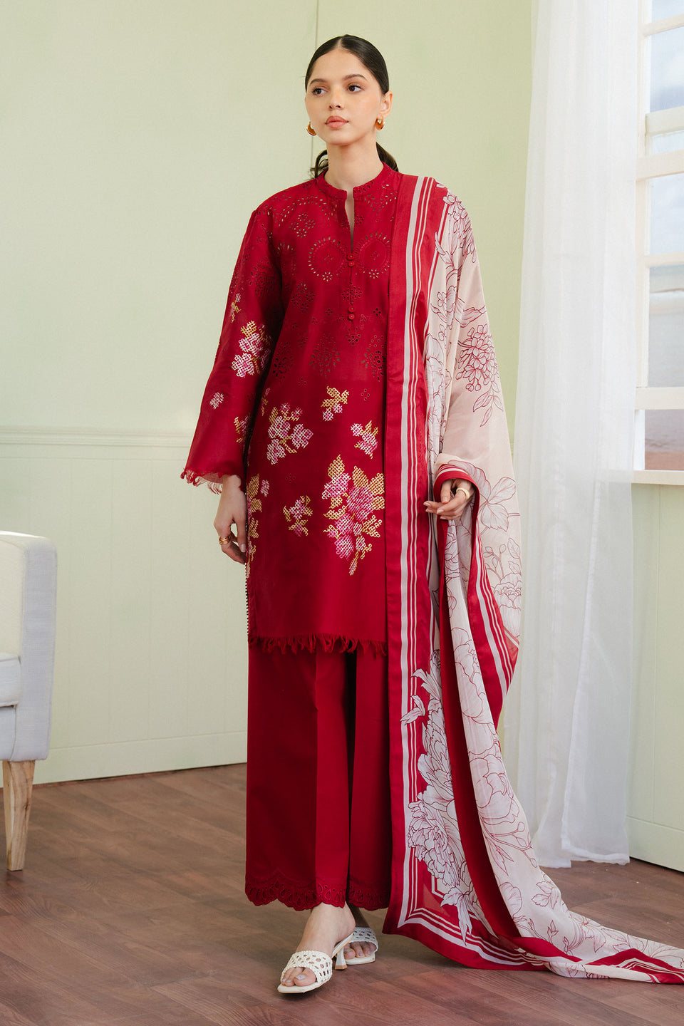 Zara Shahjahan | Coco Lawn 25 | VALI-6A -  Zara Shahjahan Ladies Clothes - Original Designer Dress - House of Maryam