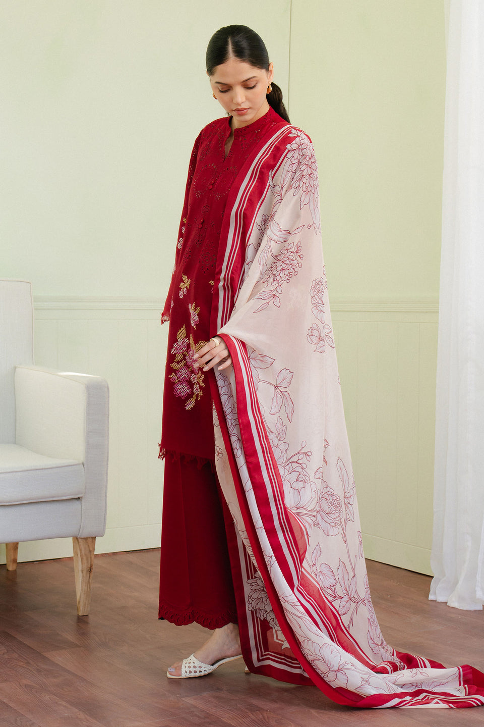 Zara Shahjahan | Coco Lawn 25 | VALI-6A -  Zara Shahjahan Ladies Clothes - Original Designer Dress - House of Maryam