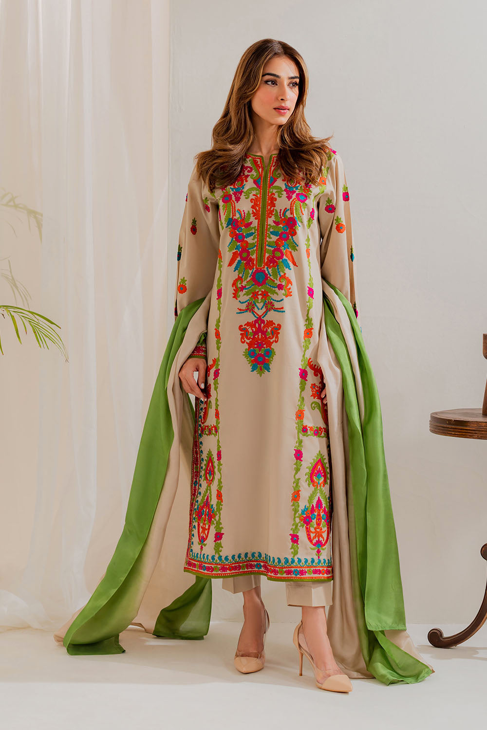 Vintage | Celine Luxe | Nisha -  Vintage Ladies Clothes - Original Designer Dress - House of Maryam