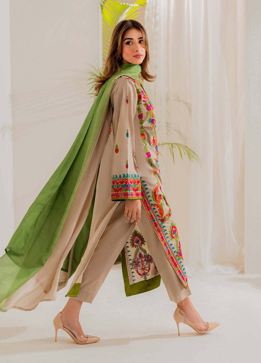 Vintage | Celine Luxe | Nisha -  Vintage Ladies Clothes - Original Designer Dress - House of Maryam
