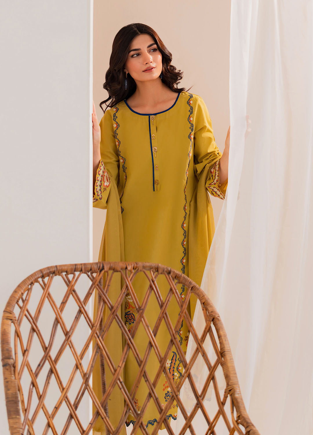 Vintage | Celine Luxe | Matcha -  Vintage Ladies Clothes - Original Designer Dress - House of Maryam