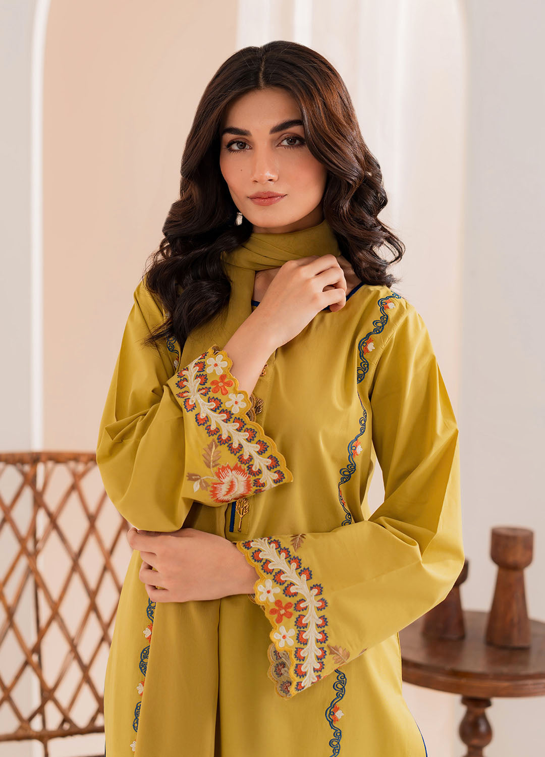 Vintage | Celine Luxe | Matcha -  Vintage Ladies Clothes - Original Designer Dress - House of Maryam