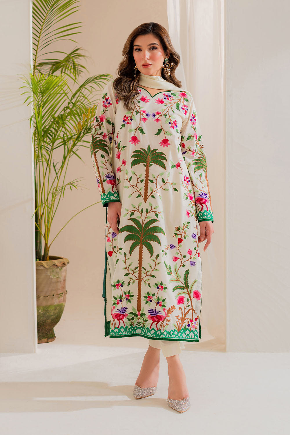 Vintage | Celine Luxe | Zinnia -  Vintage Ladies Clothes - Original Designer Dress - House of Maryam