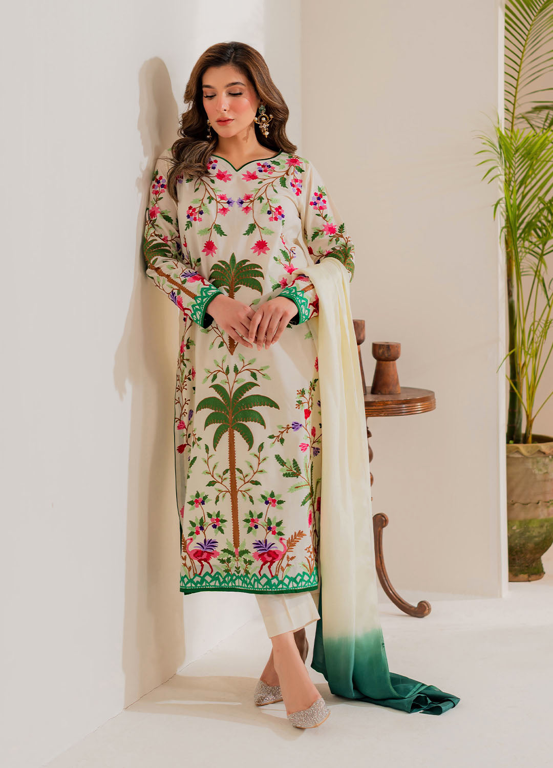 Vintage | Celine Luxe | Zinnia -  Vintage Ladies Clothes - Original Designer Dress - House of Maryam