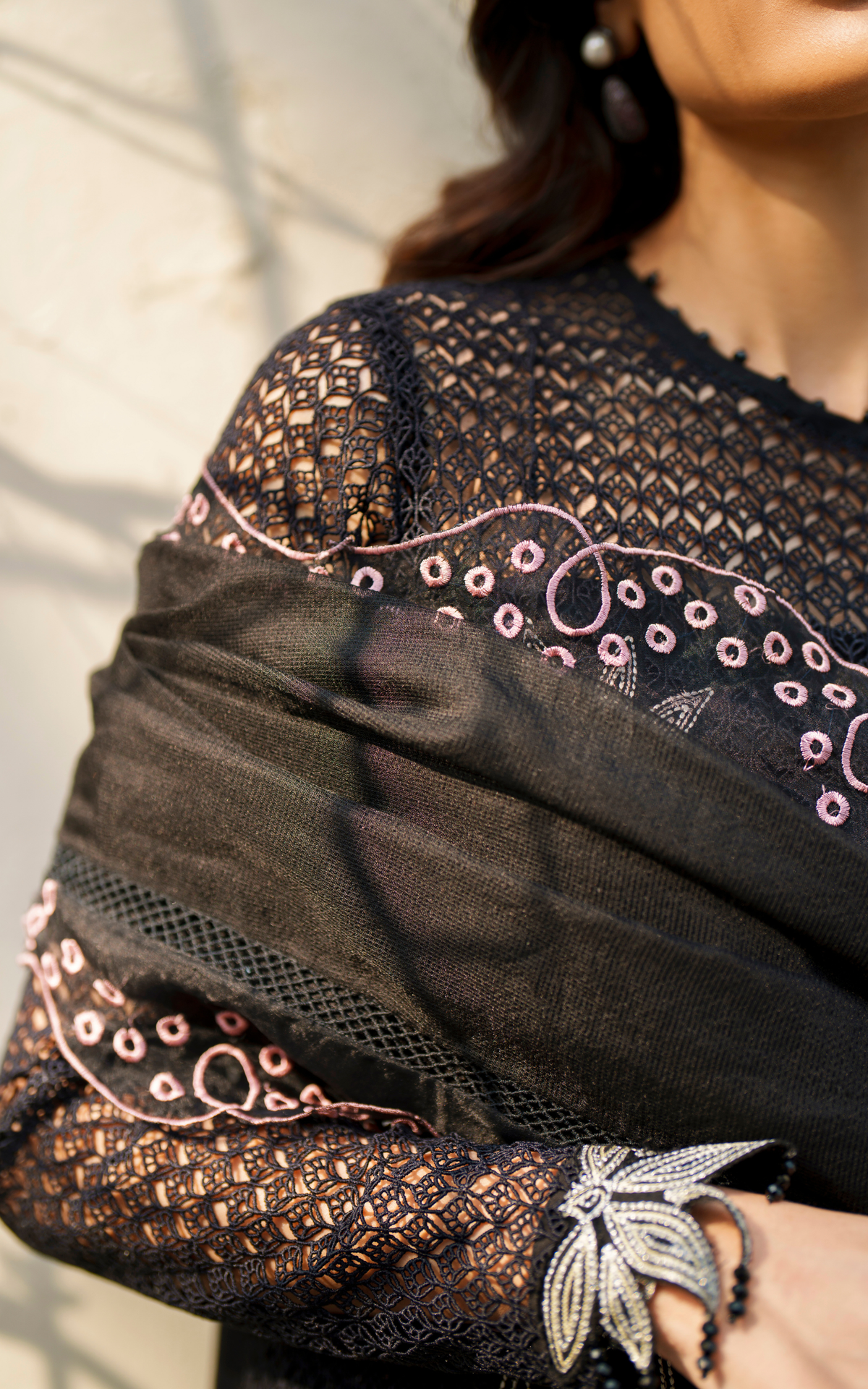 Asifa and Nabeel | Versa Luxury Lawn 26 | Noir Lily VUL26-01-4