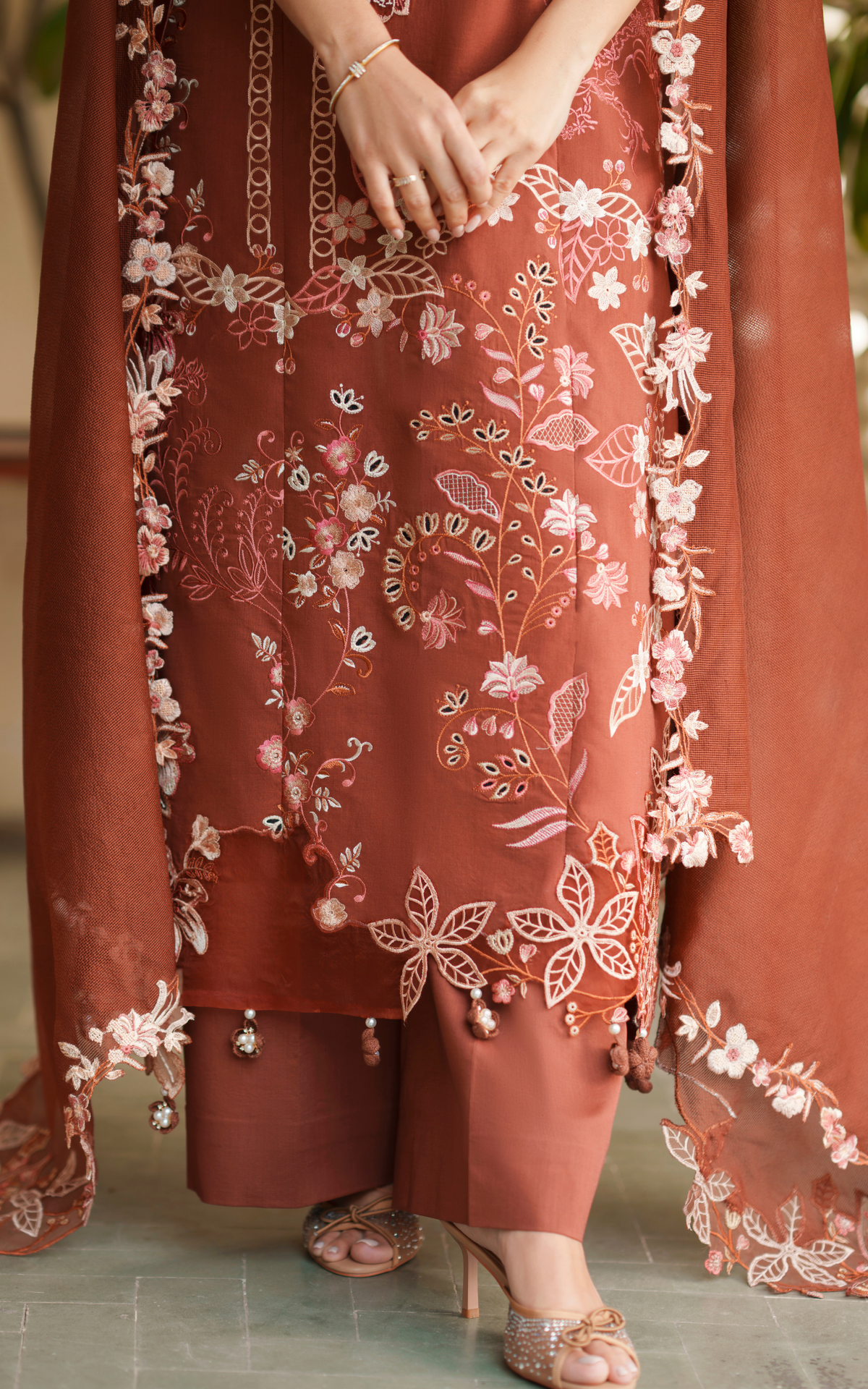 Asifa and Nabeel | Versa Luxury Lawn 26 | Legacy Bloom VUL26-04-5