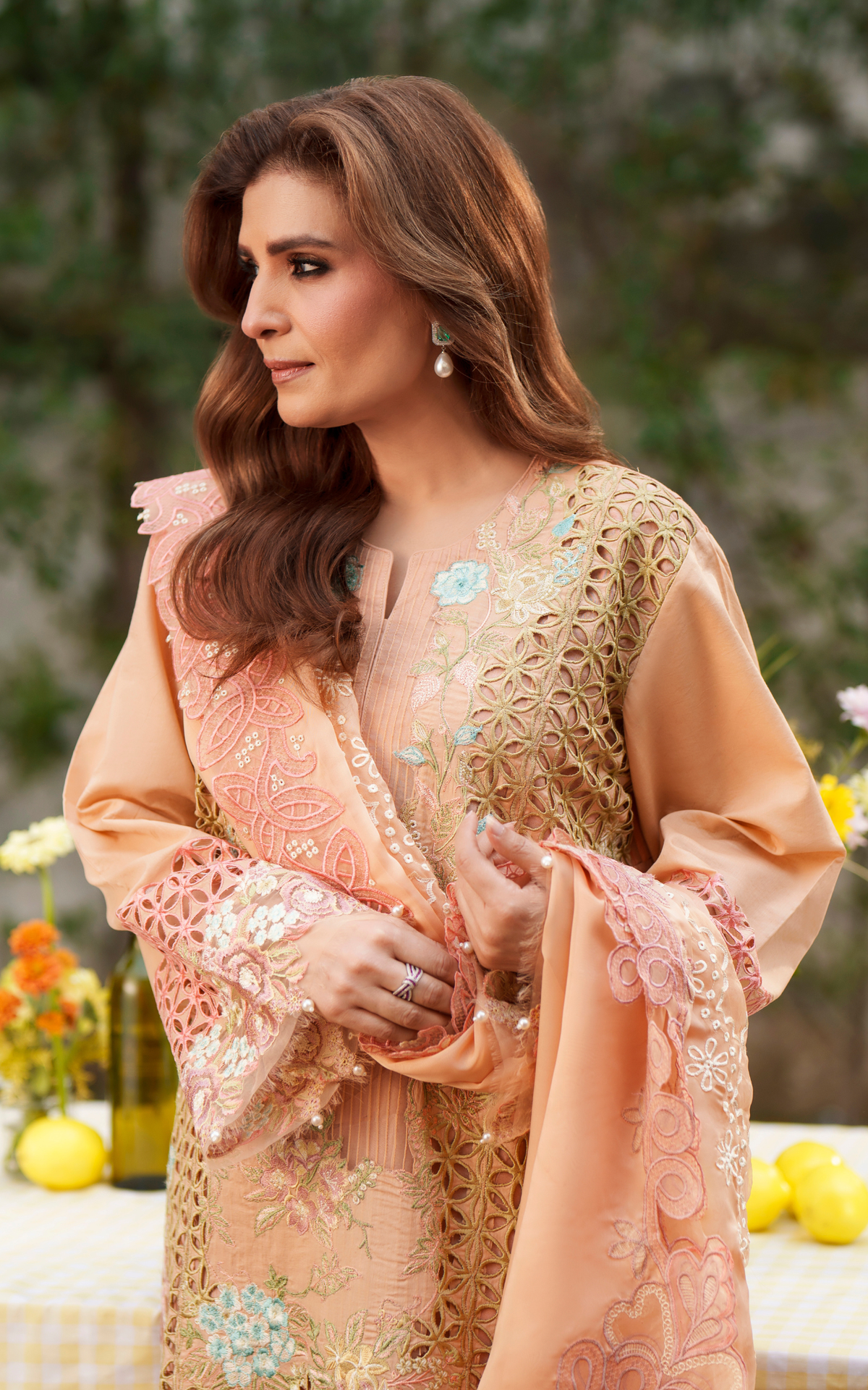 Asifa and Nabeel | Versa Luxury Lawn 26 | Botanical Bond VUL26-05-3