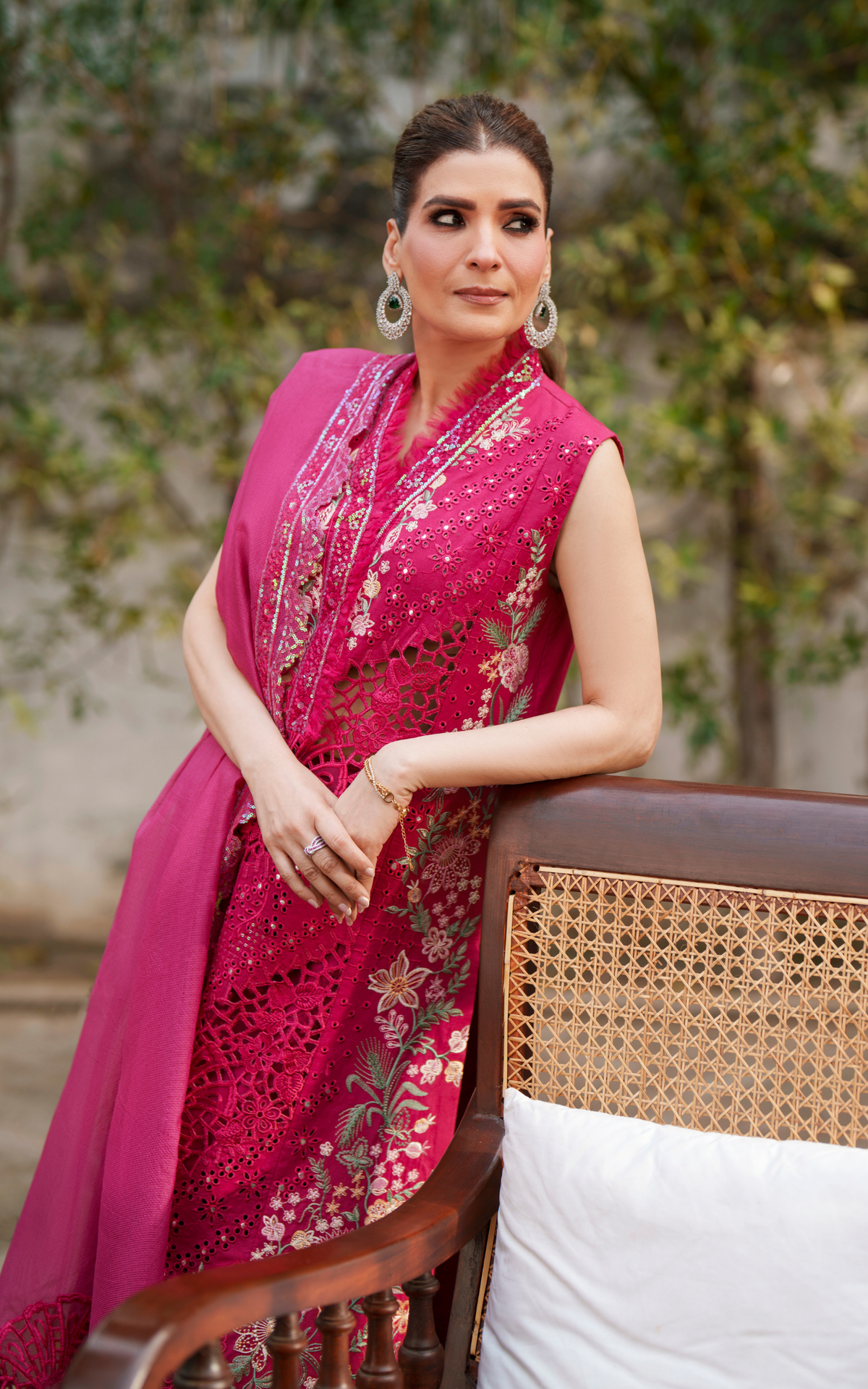 Asifa and Nabeel | Versa Luxury Lawn 26 | Ethereal Echo VUL26-07-4