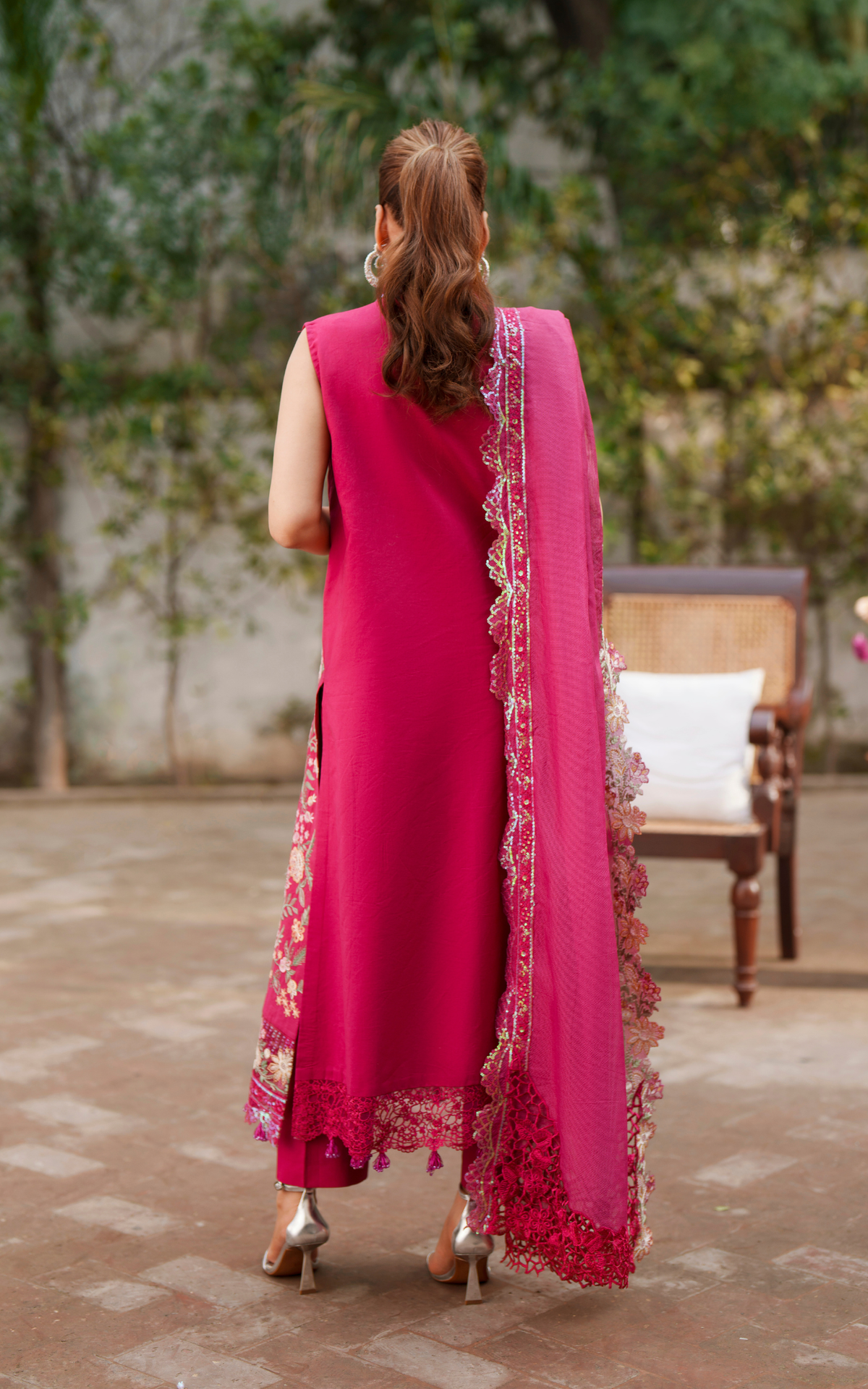 Asifa and Nabeel | Versa Luxury Lawn 26 | Ethereal Echo VUL26-07-2