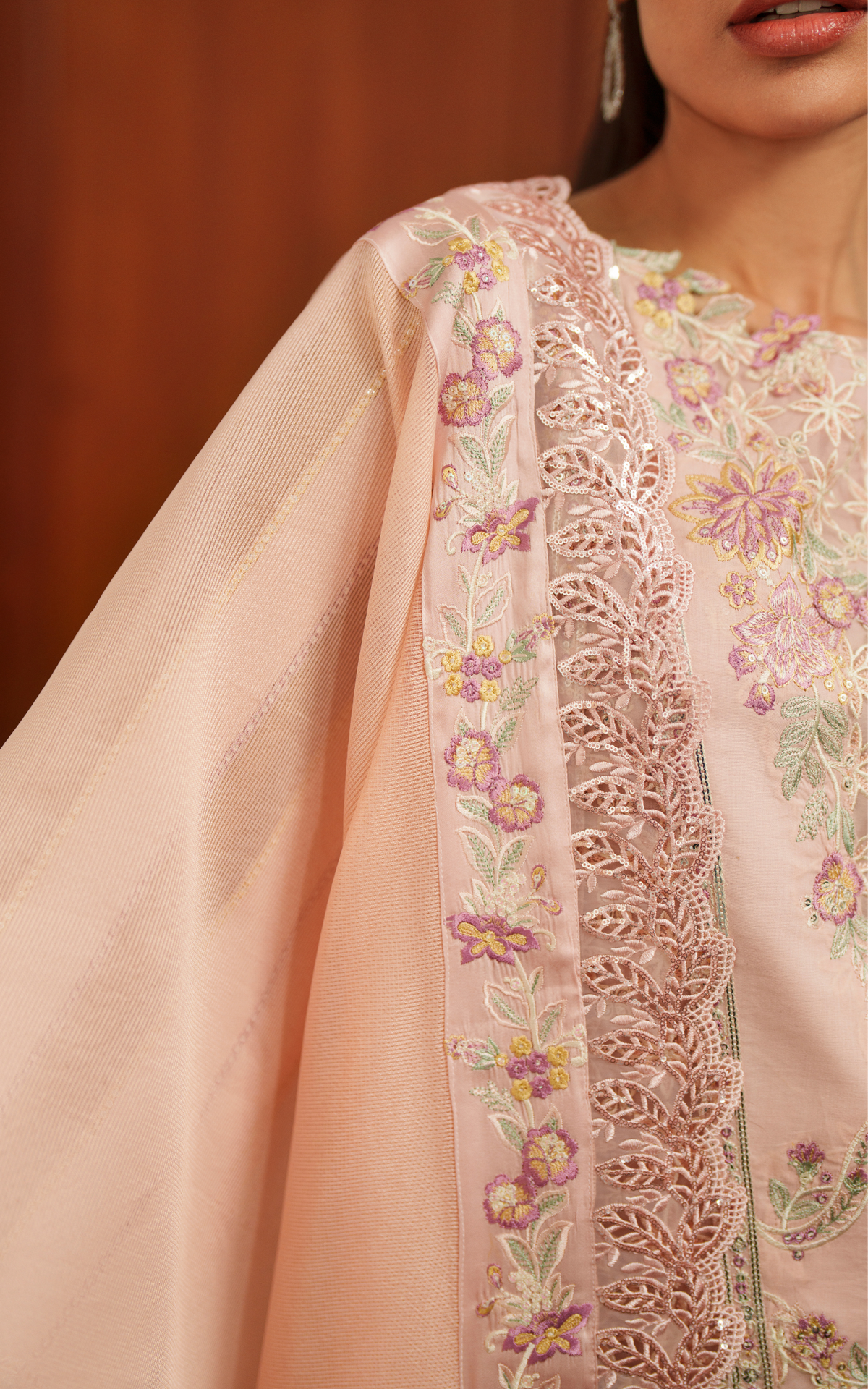 Asifa and Nabeel | Versa Luxury Lawn 26 | Crimson Courage VUL26-08-5