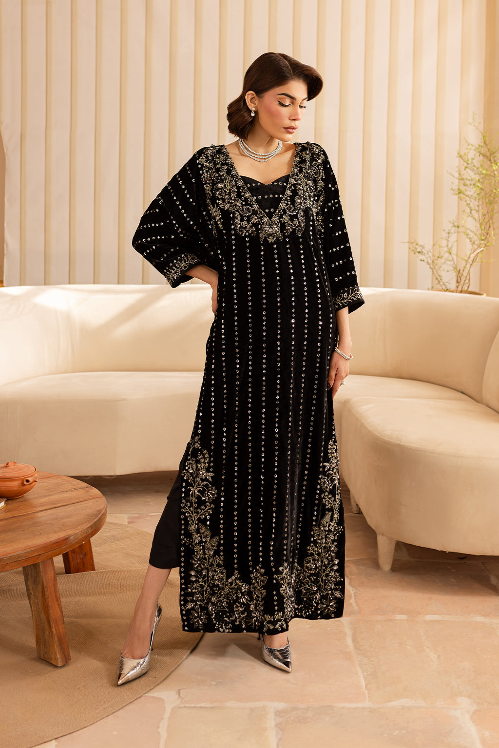 Vanya | Velvet Formals 24 |  KV-53 -  Vanya Ladies Clothes - Original Designer Dress - House of Maryam