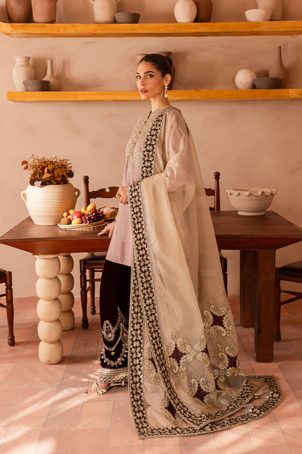 Vanya | Velvet Formals 24 |  KV-56 -  Vanya Ladies Clothes - Original Designer Dress - House of Maryam
