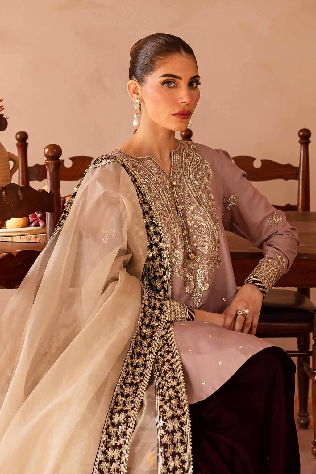 Vanya | Velvet Formals 24 |  KV-56 -  Vanya Ladies Clothes - Original Designer Dress - House of Maryam