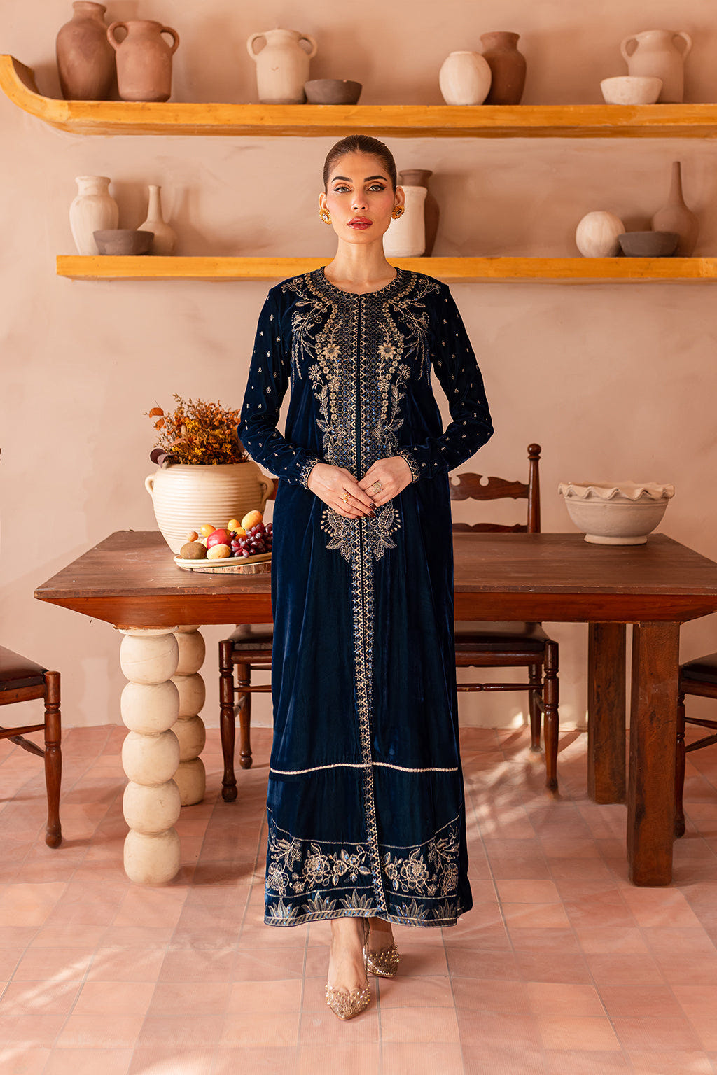Vanya | Velvet Formals 24 |  KV-54 -  Vanya Ladies Clothes - Original Designer Dress - House of Maryam