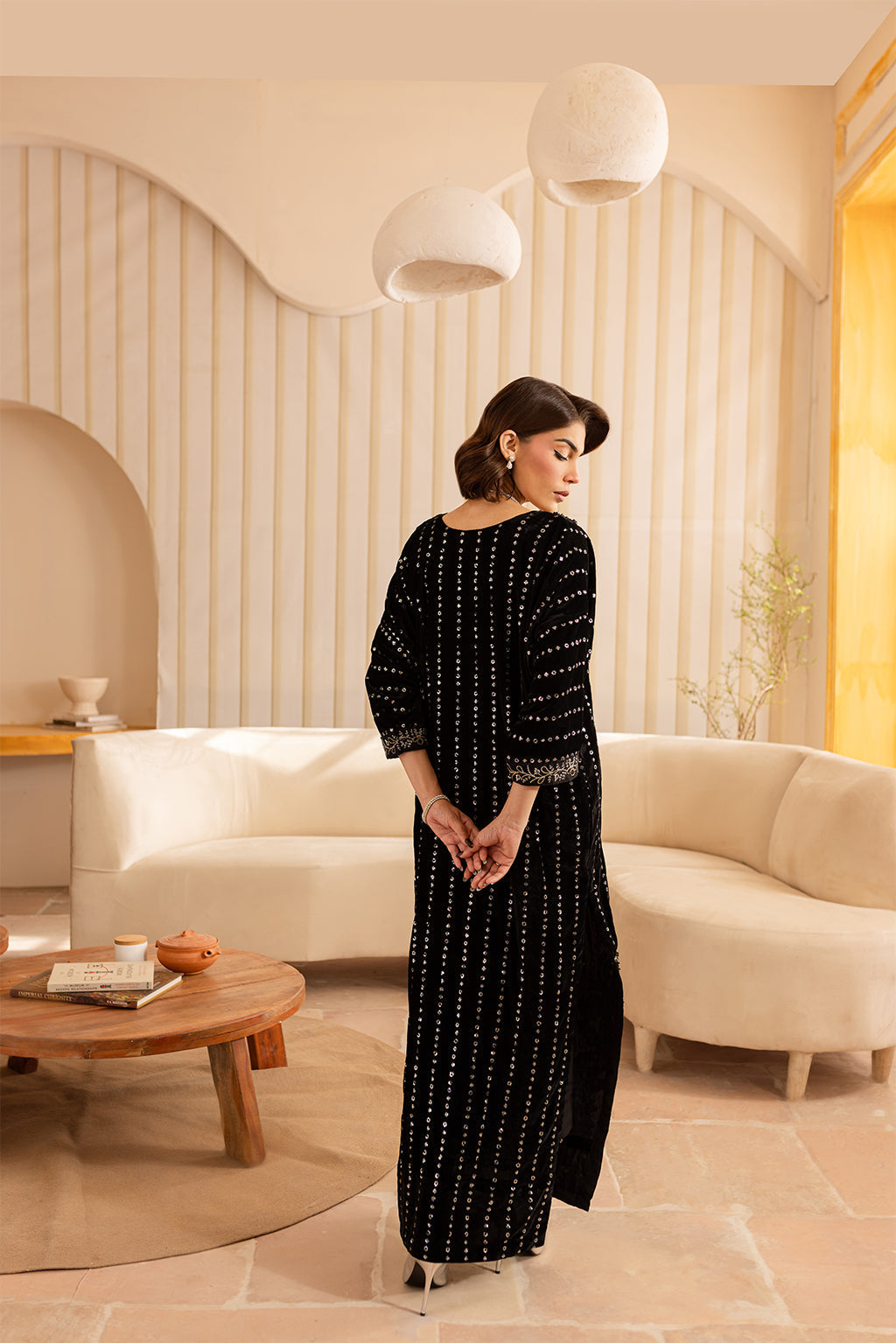 Vanya | Velvet Formals 24 |  KV-53 -  Vanya Ladies Clothes - Original Designer Dress - House of Maryam