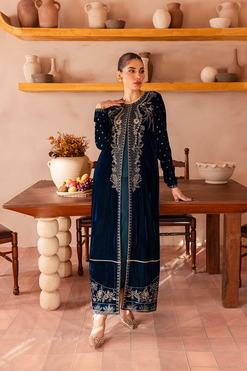 Vanya | Velvet Formals 24 |  KV-54 -  Vanya Ladies Clothes - Original Designer Dress - House of Maryam