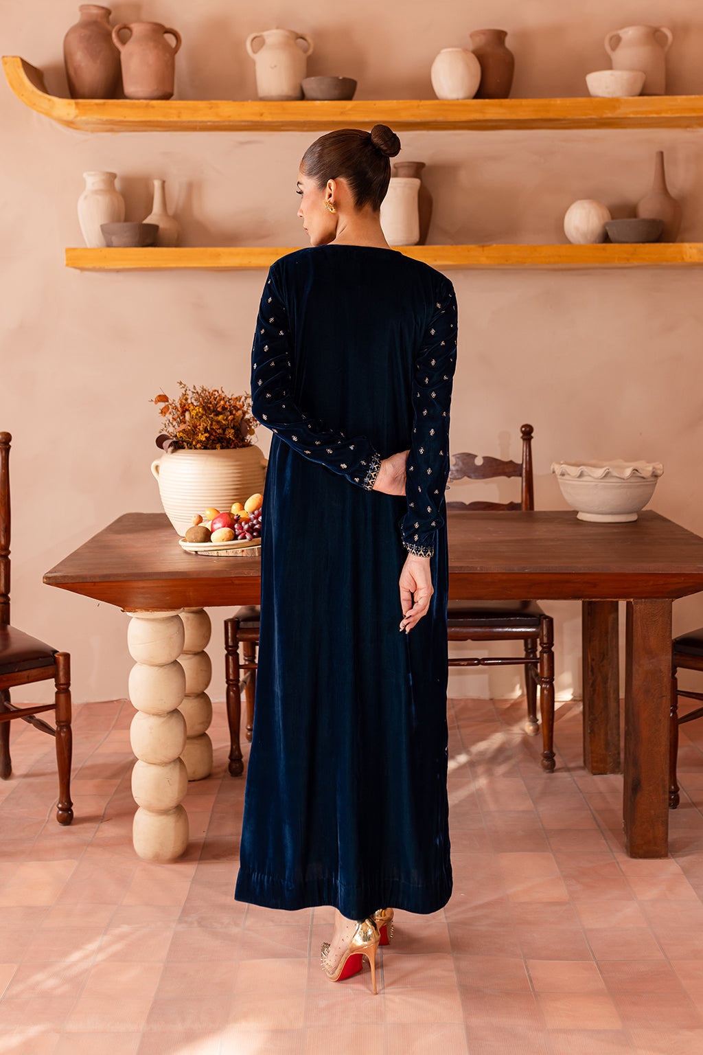 Vanya | Velvet Formals 24 |  KV-54 -  Vanya Ladies Clothes - Original Designer Dress - House of Maryam