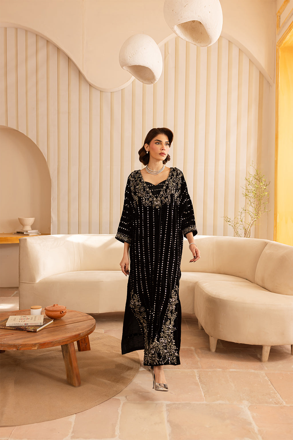 Vanya | Velvet Formals 24 |  KV-53 -  Vanya Ladies Clothes - Original Designer Dress - House of Maryam