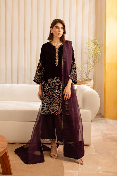 Vanya | Velvet Formals 24 |  KV-52 -  Vanya Ladies Clothes - Original Designer Dress - House of Maryam